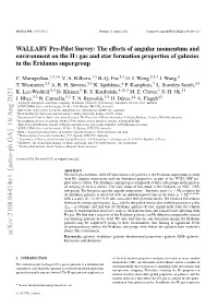 Arxiv:2108.04414V1 [Astro-Ph.GA] 10 Aug 2021 Key Words: Galaxies: Evolution– Galaxies: Fundamental Parameters– Galaxies: ISM– Galaxies: Kinematics and Dynamics
