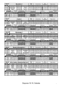 Dopuna 19.10. Subota