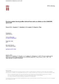 Electron Number Density Profiles Derived from Radio Occultation on the CASSIOPE Spacecraft