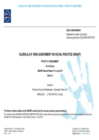 Grasp) - Proof of Assessment