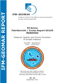 Ifm-Geomar Report