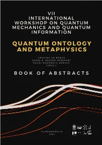 Quantum Ontology and Metaphysics