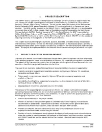 Sonoma Marin Rail Transit DEIR Chapter 2 Project Description