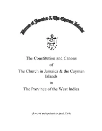 Canons – Table of Contents