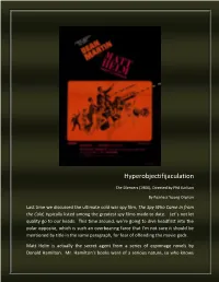 Hyperobjectifijaculation