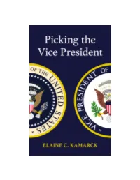 Picking the Vice President