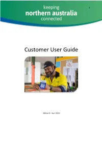Customer User Guide