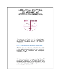 Downloaded from the Online Library of the International Society for Soil Mechanics and Geotechnical Engineering (ISSMGE)