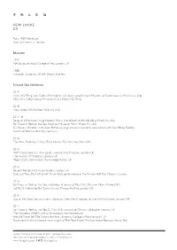 Hew Locke Cv