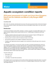 Panel Assessment Report (2018) for the Adelaide