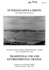 TE WHANGANUI a OROTU (The Napier Inner Harbour)