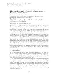 The Aerodynamic Performance of an Aerofoil in Tri-Sonic Ground Effect