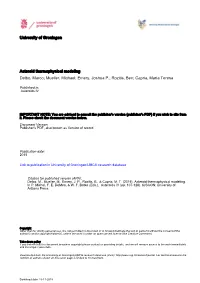 University of Groningen Asteroid Thermophysical Modeling Delbo