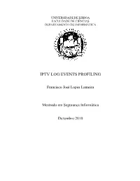 Iptv Log Events Profiling