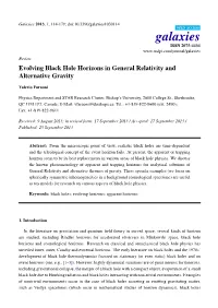 Evolving Black Hole Horizons in General Relativity and Alternative Gravity