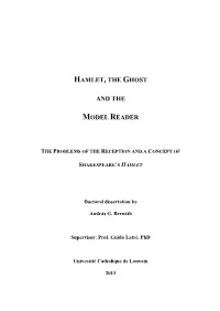 Hamlet, the Ghost and the Model Reader