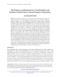 Transformation and Resilience Within China's African Diaspora