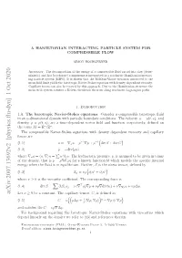 Arxiv:2007.13692V2 [Physics.Flu-Dyn] 1 Oct 2020 1.A