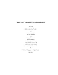 Digital Comics: Panel Structure in a Digital Environment