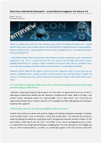 Interview with Kevin Klemmick – Lead Software Engineer for Falcon 4.0