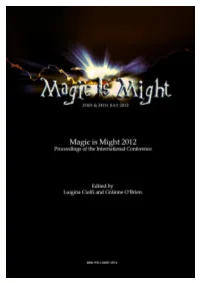 “Magic Is Might 2012”