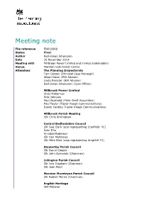 Meeting Note