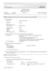 SAFETY DATA SHEET Difluoromethane (R32) SECTION 1
