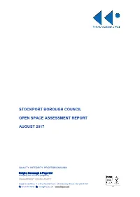 Stockport Open Space Assessment