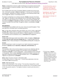 The Fundamental Theorem of Kendo? December 17, 2011 Article (Part Of) Retrieved From