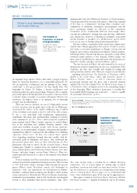 Book Reviews Amalgamated with the Melbourne Institute of Psychoanalysis)