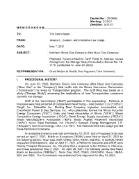 Docket No.: 20-0606 Meeting: 5/10/21 Deadline: 5/21/21 M E M O R a N D U M______