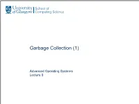 Garbage Collection (1)