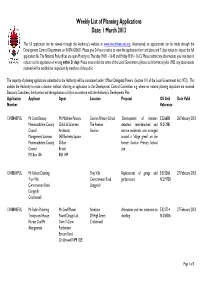 Planning Register 010313