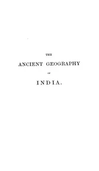 The Ancient Geography of India by Alexander Cunningham