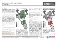 Unity State, South Sudan July - September 2018