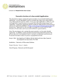 University of Wisconsin, Investigation of Cellulose Nitrate Motion Picture