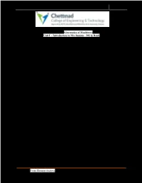 Department of Mechanical Engineering ME 8492 – Kinematics of Machinery Unit I – Introduction to Mechanism - MCQ Bank 1