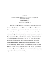 Formatted Master's Thesis