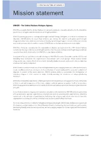 Mission Statement