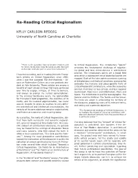 Re-Reading Critical Regionalism 269