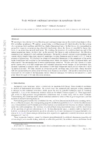 Scale Without Conformal Invariance in Membrane Theory