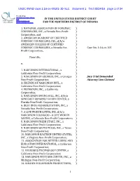 USDC IN/ND Case 1:16-Cv-00101-JD-SLC Document 1 Filed 03/24/16 Page 1 of 34