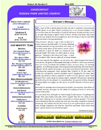 Minister's Message