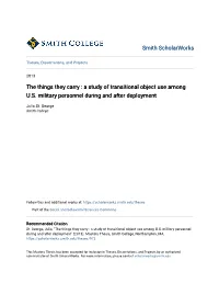 A Study of Transitional Object Use Among US