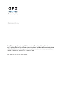 Bed Load Transport and Boundary Roughness Changes As Competing