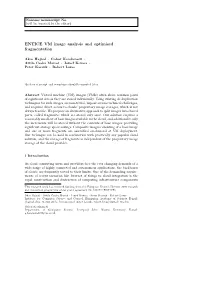 ENTICE VM Image Analysis and Optimised Fragmentation