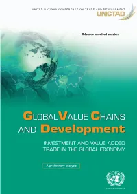 Global Value Chains and Development