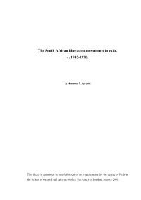 Introduction: 1960 – a Year of Destiny