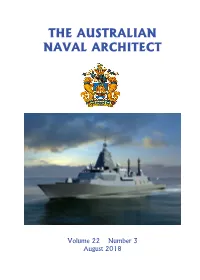 The Australian Naval Architect