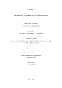 Chapter 2 Biodiversity, Ecosystems and Ecosystem Services